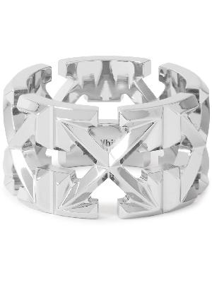 Off-White - Silver-Tone Ring