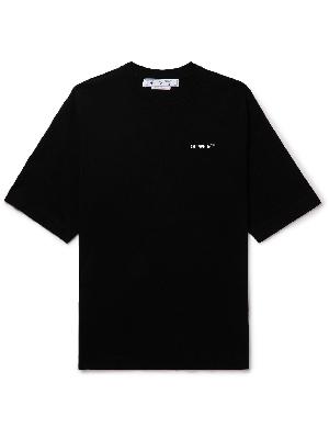 Off-White - Printed Cotton-Jersey T-Shirt