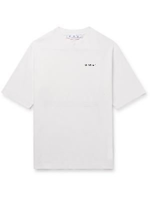 Off-White - Printed Cotton-Jersey T-Shirt