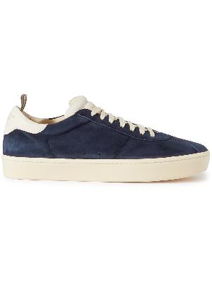 Officine Creative - Kameleon Leather-Trimmed Suede Sneakers