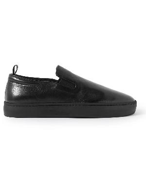 Officine Creative - Bug Leather Slip-On Sneakers