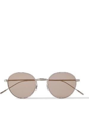 Oliver Peoples - Altair Round-Frame Titanium Sunglasses