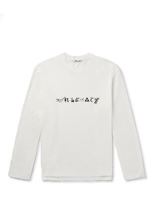 Our Legacy - Logo-Embroidered Cotton-Jersey T-Shirt