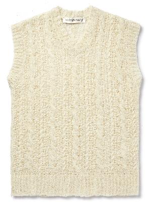 Our Legacy - Cable-Knit Sweater Vest