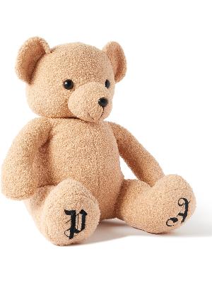 Palm Angels - Logo-Embroidered Faux Fur Teddy Bear