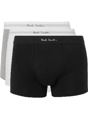 Paul Smith - Three-Pack Stretch-Cotton Boxer Briefs