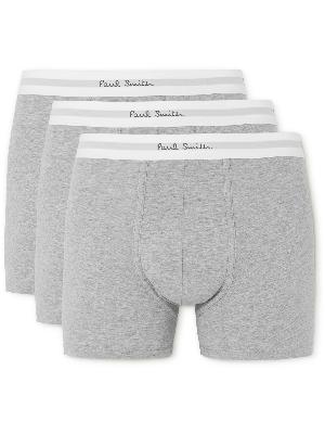 Paul Smith - Three-Pack Stretch-Cotton Boxer Briefs
