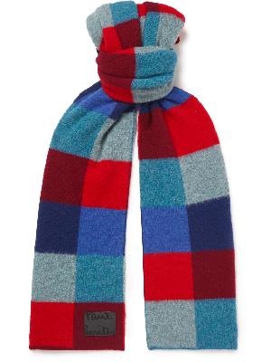 Paul Smith - Checked Wool Scarf