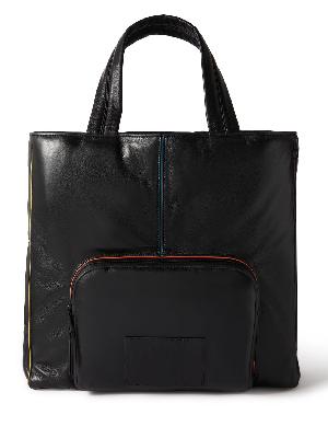 Paul Smith - Logo-Debossed Padded Leather Tote