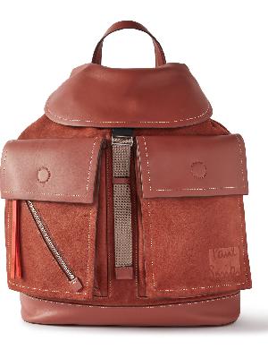 Paul Smith - Leather and Suede Backpack