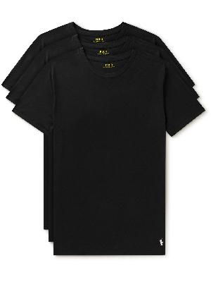 Polo Ralph Lauren - Three-Pack Logo-Embroidered Cotton-Jersey T-Shirts
