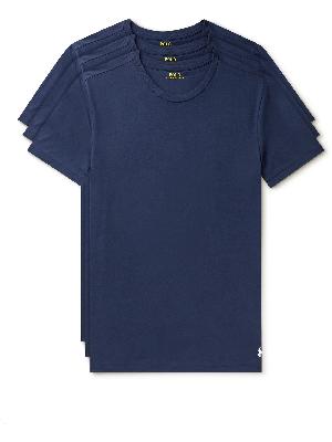 Polo Ralph Lauren - Three-Pack Logo-Embroidered Cotton-Jersey T-Shirts