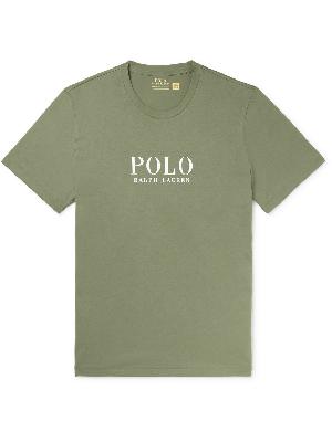 Polo Ralph Lauren - Logo-Print Cotton-Jersey Pyjama T-Shirt