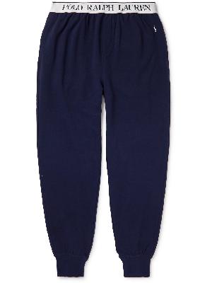 Polo Ralph Lauren - Tapered Logo-Detailed Cotton-Blend Jersey Pyjama Trousers