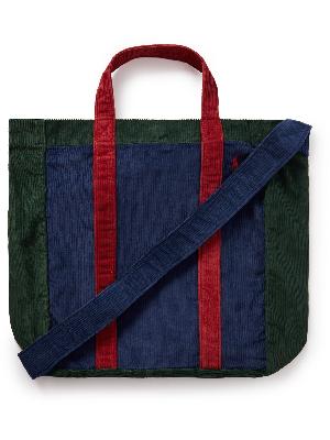 Polo Ralph Lauren - Large Logo-Embroidered Corduroy Tote