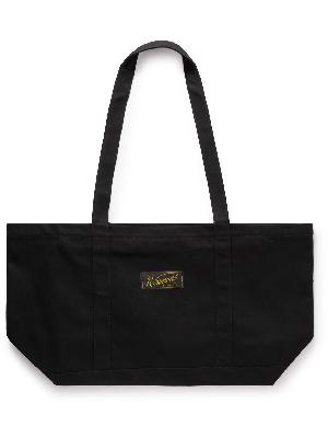 Raf Simons - Large Logo-Appliquèd Cotton-Canvas Tote Bag