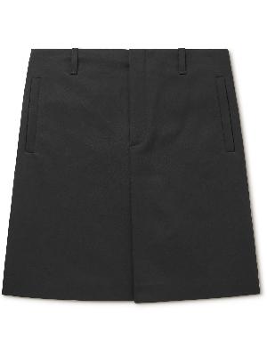 Raf Simons - Pleated Recycled Canvas Skirt