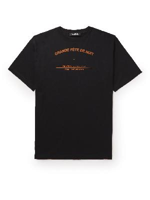 Raf Simons - Printed Cotton-Jersey T-Shirt