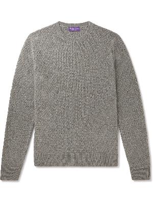 Ralph Lauren Purple label - Honeycomb-Knit Cashmere Sweater