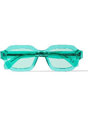 Retrosuperfuture - Pooch Hexagonal-Frame Acetate Sunglasses