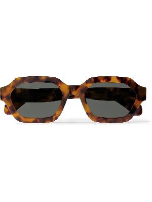 Retrosuperfuture - Pooch Hexagonal-Frame Tortoiseshell Acetate Sunglasses