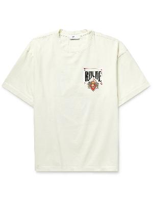 Rhude - Card Logo-Print Cotton-Jersey T-Shirt