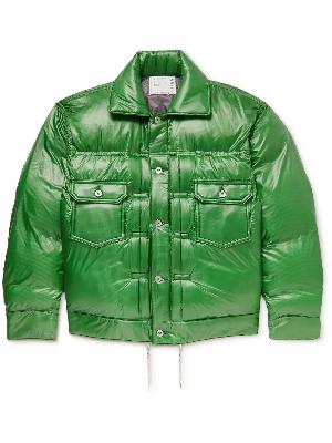 Sacai - Quilted Padded Nylon-Ripstop Jacket