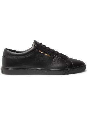 SAINT LAURENT - Andy Moon Leather Sneakers