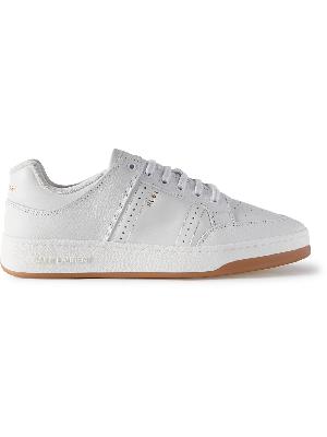 SAINT LAURENT - SL/61 Perforated Leather Sneakers