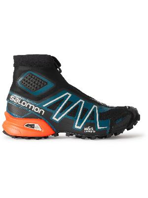 Salomon - Snowcross Advanced Rubber-Trimmed Mesh Running High-Top Sneakers