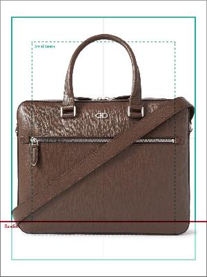 Salvatore Ferragamo - Logo-Detailed Textured-Leather Briefcase