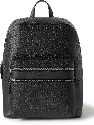 Salvatore Ferragamo - Logo-Embossed Leather Backpack