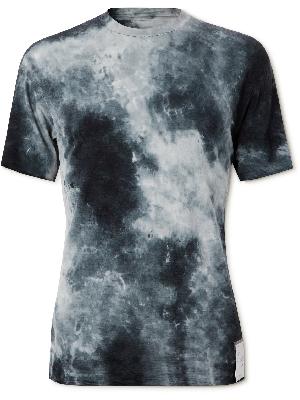 Satisfy - Distressed Tie-Dyed CloudMerino Wool-Jersey T-Shirt