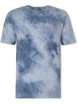Satisfy - Distressed Tie-Dyed CloudMerino Wool-Jersey T-Shirt