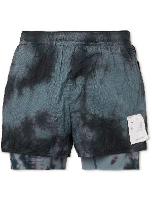 Satisfy - Layered Tie-Dyed Rippy and Justice Shorts
