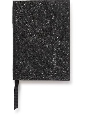 Smythson - Panama Soho Cross-Grain Leather Notebook