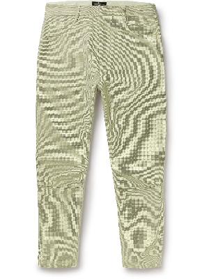 Stone Island Shadow Project - Garment-Dyed Straight-Leg Padded Shell Trousers