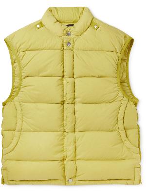 Stone Island Shadow Project - Webbing-Trimmed Quilted Shell Down Gilet