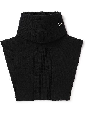 Stone Island Shadow Project - Logo-Embroidered Ribbed Wool-Blend Neck Warmer