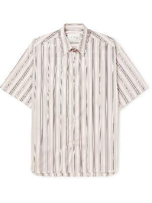 Studio Nicholson - Sorono Striped Cotton-Poplin Shirt