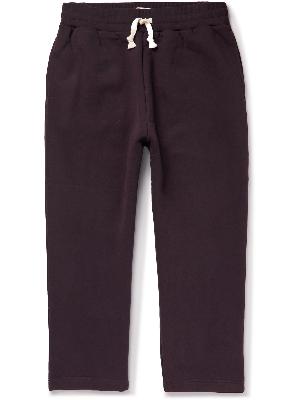 Studio Nicholson - Chapel Tapered Fleece-Back Cotton-Jersey Sweatpants