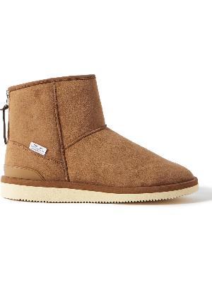 Suicoke - ELS-M2ab-MID Shearling-Lined Suede Boots