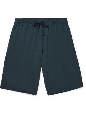 Sunspel - Lounge Cotton and Modal-Blend Jersey Drawstring Pyjama Shorts