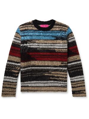 The Elder Statesman - Striped Cashmere Sweater