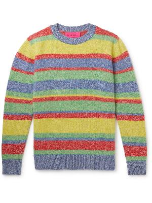 The Elder Statesman - Striped Cashmere Sweater