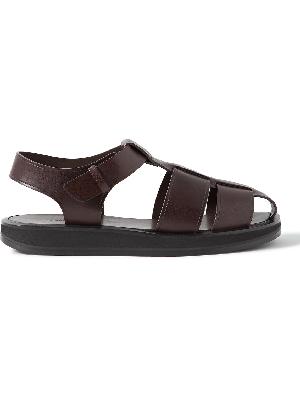The Row - Leather Sandals