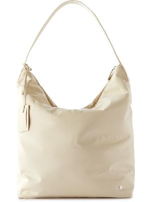 The Row - Leather-Trimmed Nylon-Shell Tote Bag