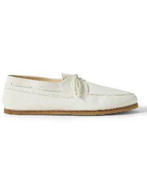 The Row - Sailor Full-Grain Leather Boat Shoes