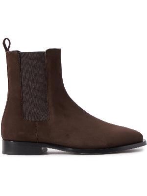 The Row - Grunge Suede Chelsea Boots