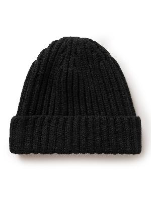 The Row - Dibbo Ribbed Cashmere Beanie